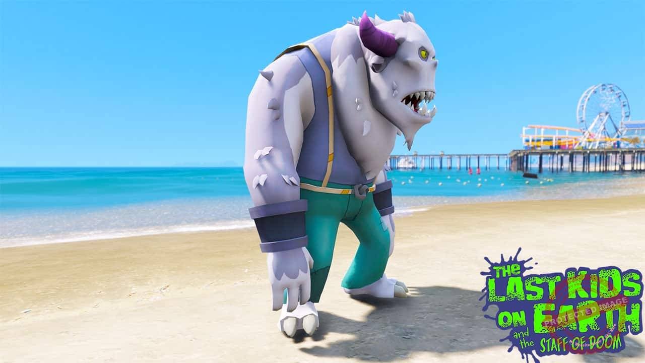GTA 5 Mods Biggun Monster in The Last Kid On Earth
