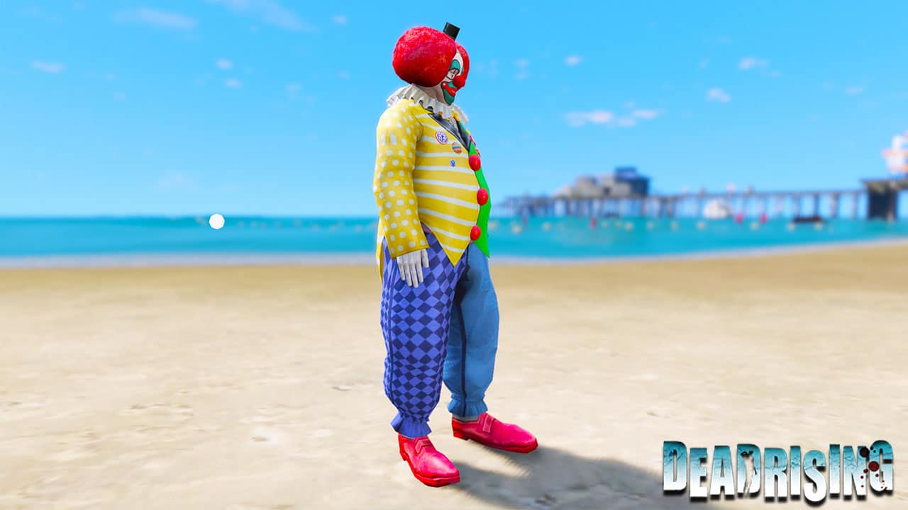 GTA 5 Mods Adam The Clown Dead Rising