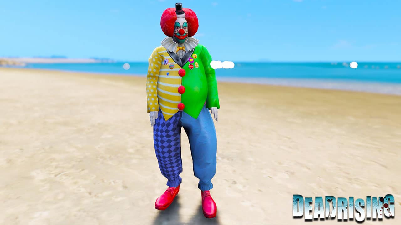 GTA 5 Mods Adam The Clown Dead Rising