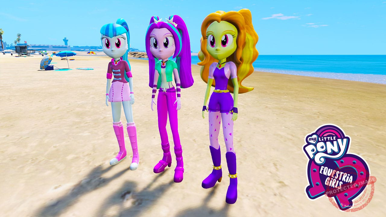 GTA 5 Mods Equestria Girls Dazzlings