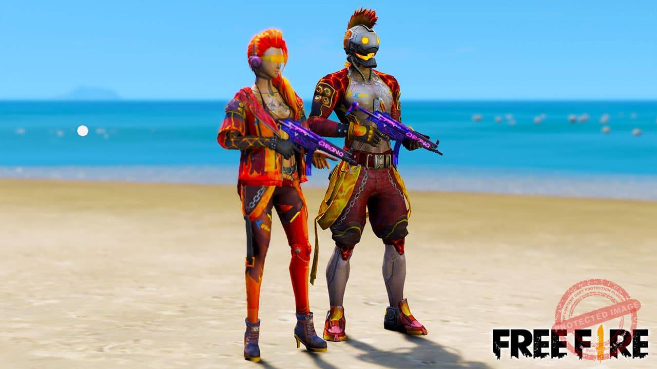GTA 5 Mods Free Fire Spine Punk