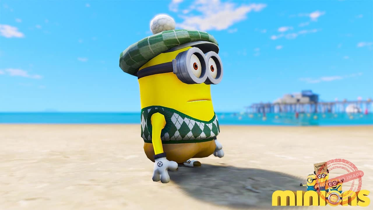 GTA 5 Mods Golfer Minion
