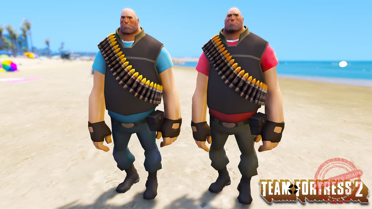GTA 5 Mods Team Fortress 2 Heavy