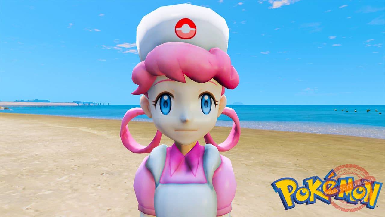 GTA 5 Mods Mu Nurse Joy Pokemon