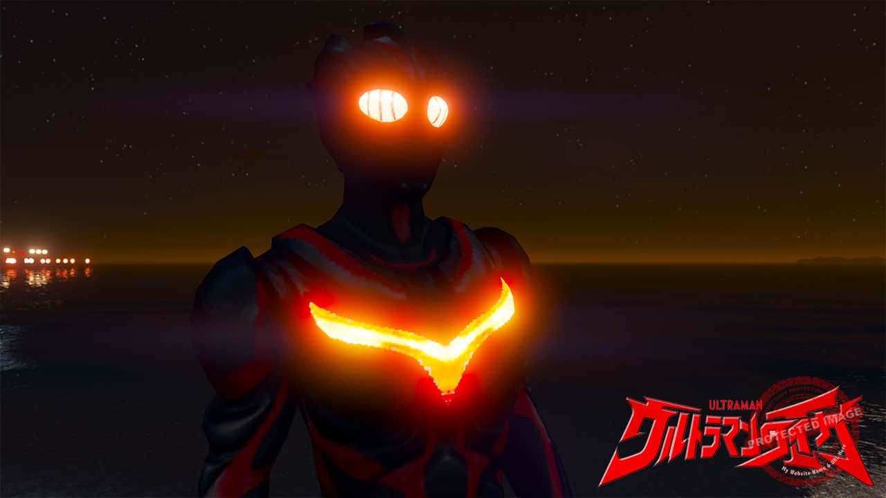GTA 5 Mods Ultraman Dark Zagi