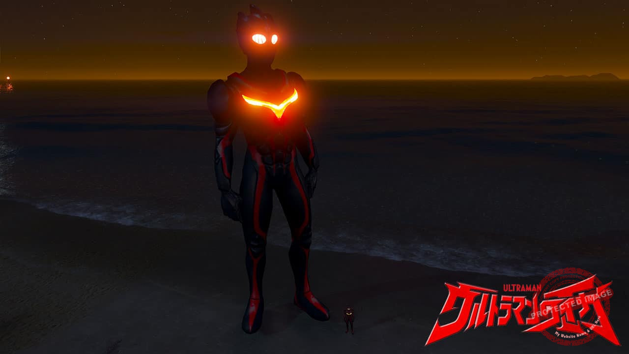 GTA 5 Mods Ultraman Dark Zagi