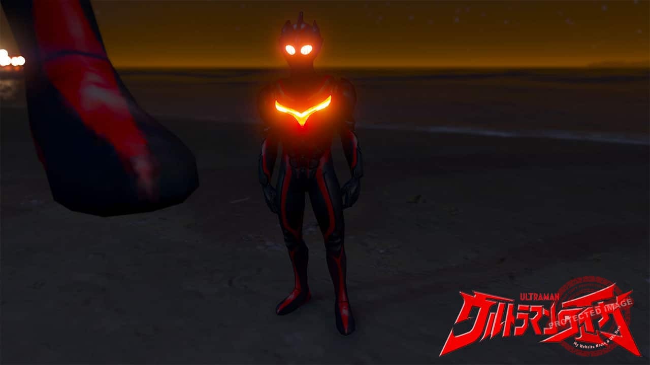 GTA 5 Mods Ultraman Dark Zagi