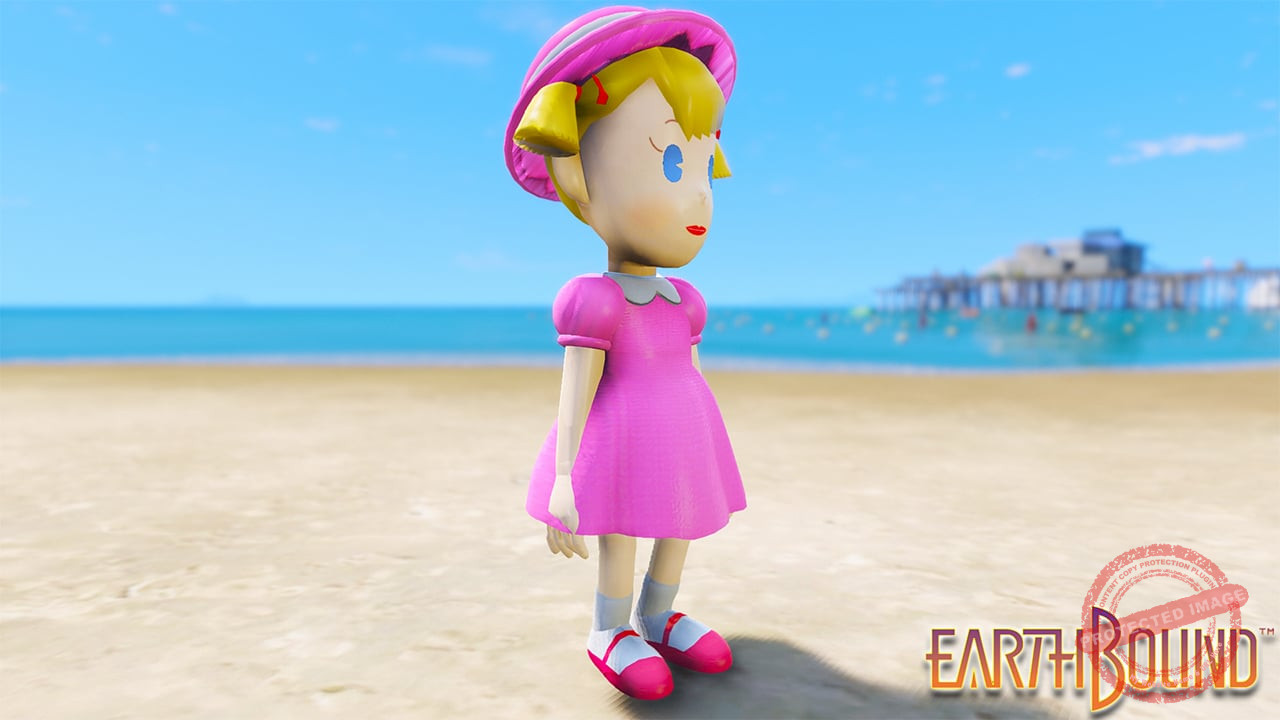 GTA 5 Mods Ana in Earthbound