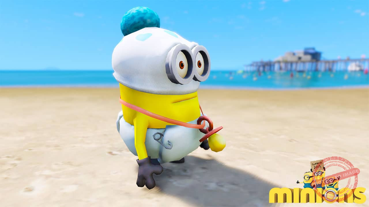 GTA 5 Mods Baby Minion