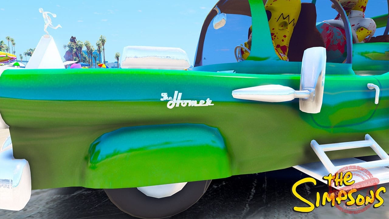 GTA 5 Mods Homer Simpson Car