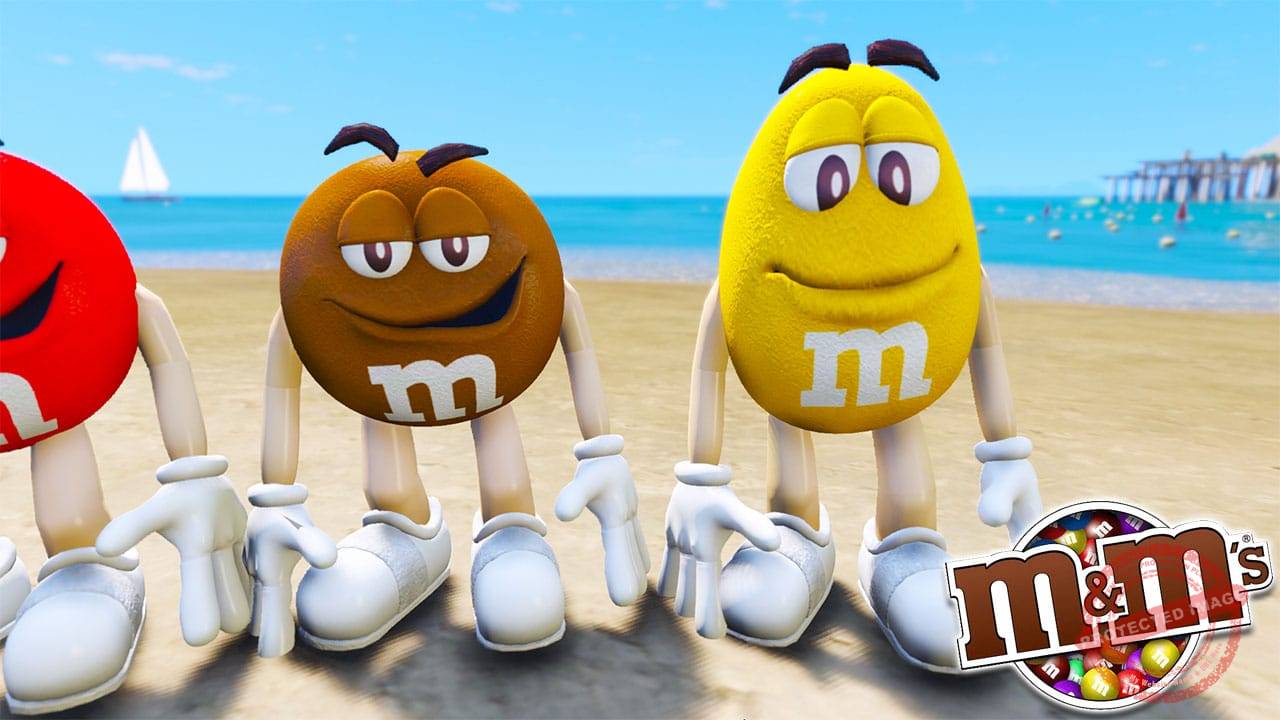 GTA 5 Mods M&M Chocolate Collection Pack