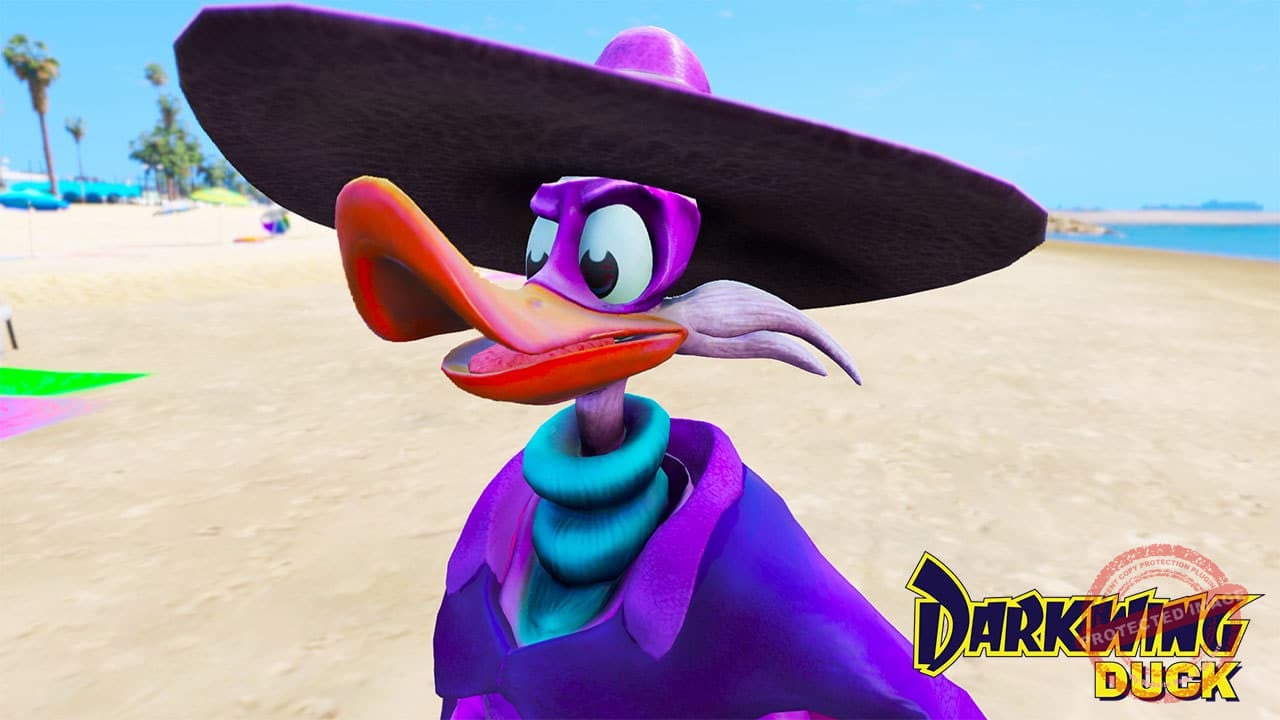 GTA 5 Mods Darkwingduck and Negaduck