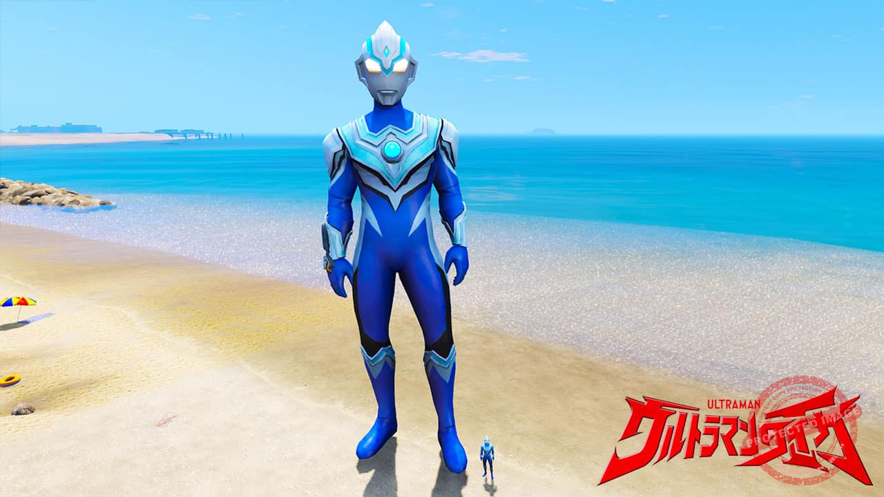 GTA 5 Mods Ultraman Fuma