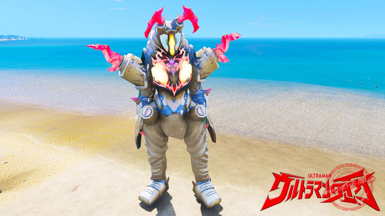 GTA 5 Mods Ultraman Pedanium Zetton