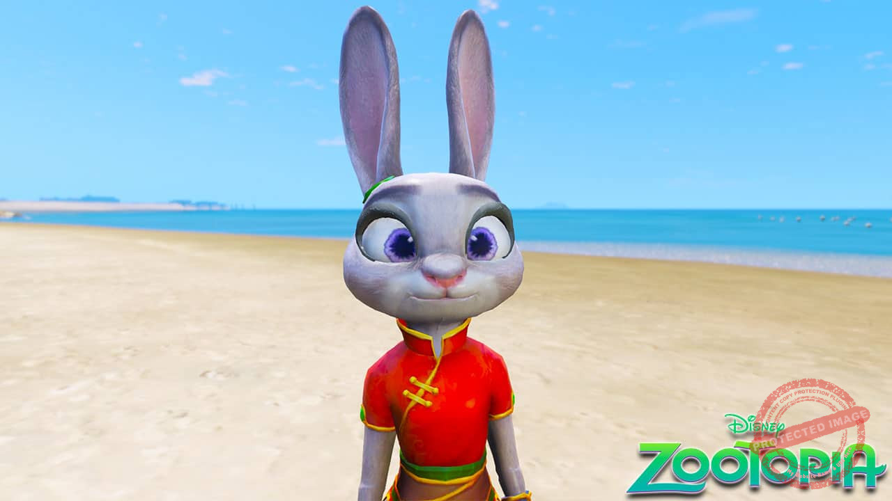 GTA 5 Mods Judy Chinese in Zootopia