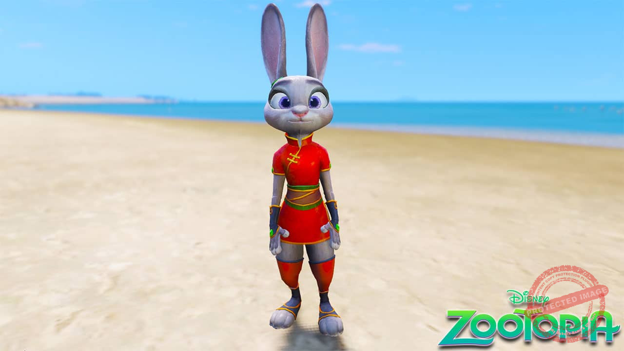 GTA 5 Mods Judy Chinese in Zootopia
