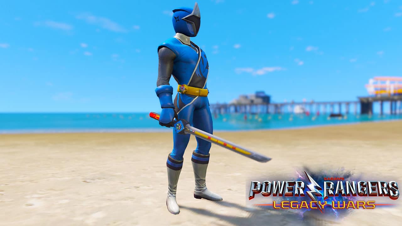 GTA 5 Mods Blue Ninja Steel Power Rangers Legacy Wars