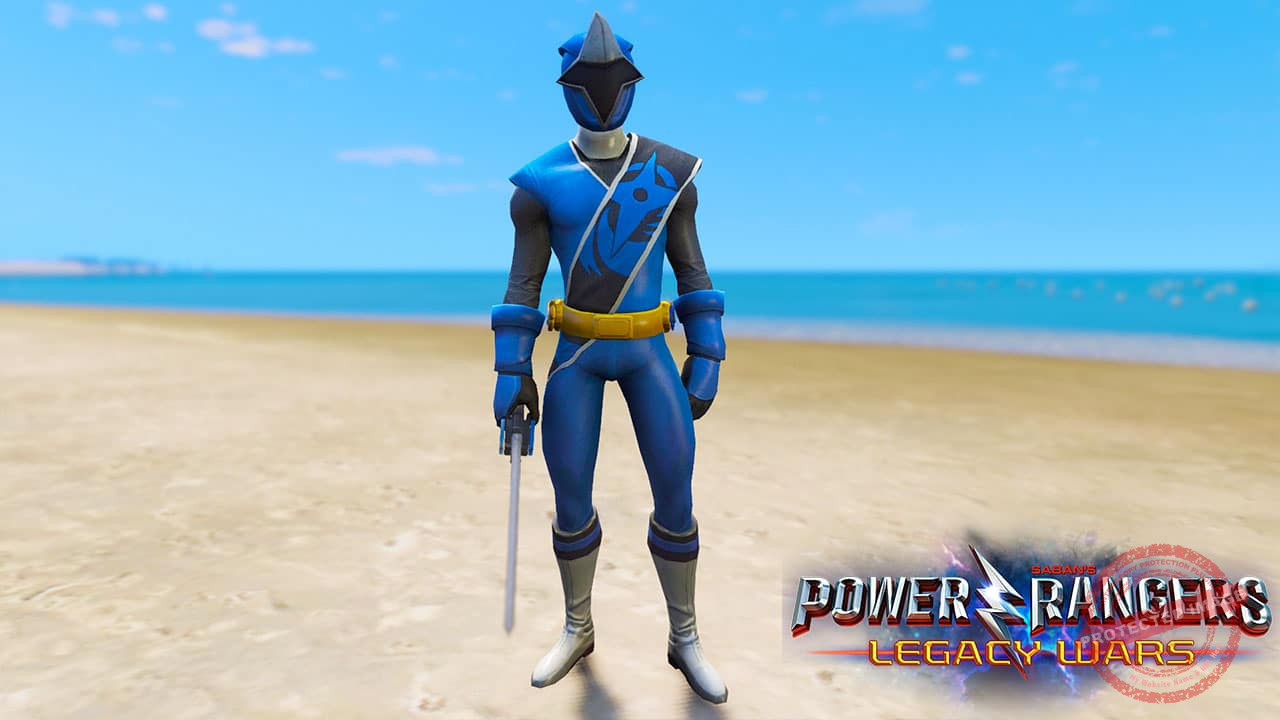 GTA 5 Mods Blue Ninja Steel Power Rangers Legacy Wars