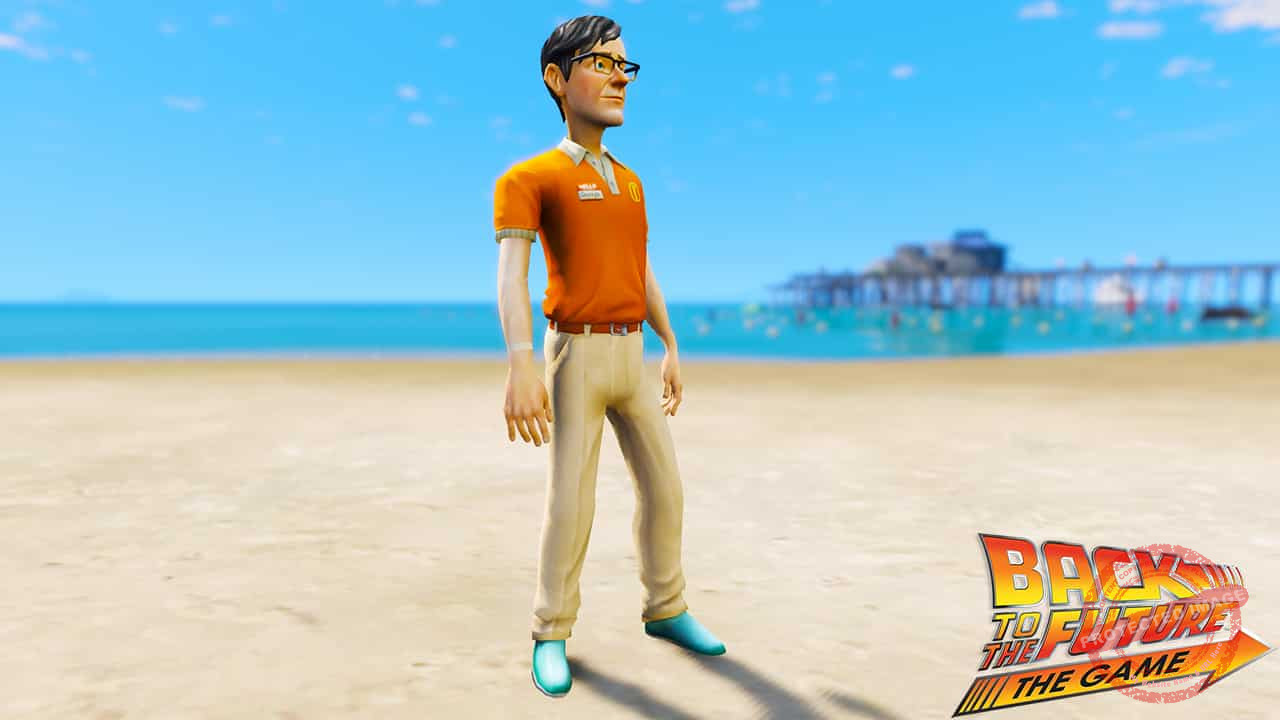 GTA 5 Mods George McFly AltCB in Back to the Future