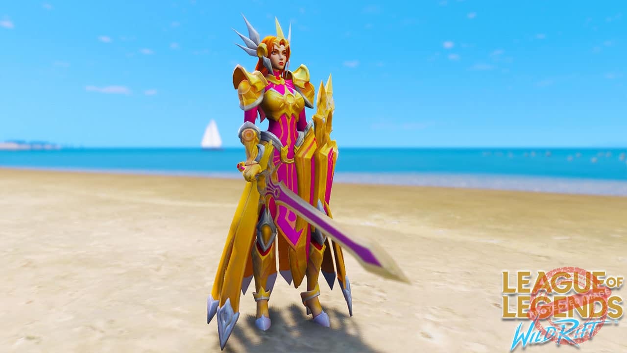 GTA 5 Mods Leona LOL Wild Rift