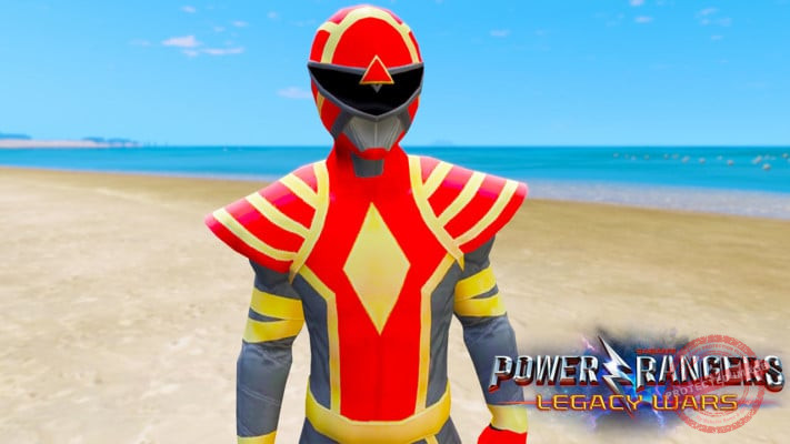 GTA 5 Mods Red Omega Ranger Power Rangers Legacy Wars - GTA 5 Mods Website