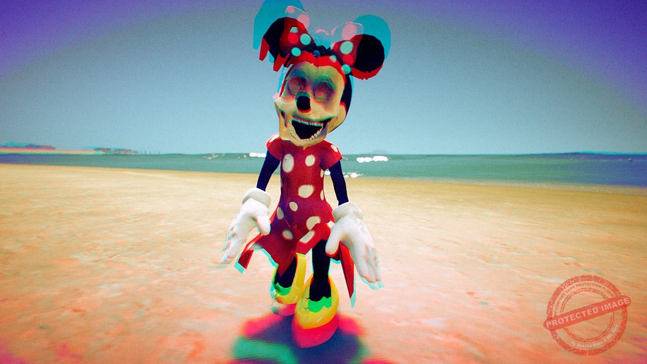GTA 5 Mods Scary Minnie Mouse