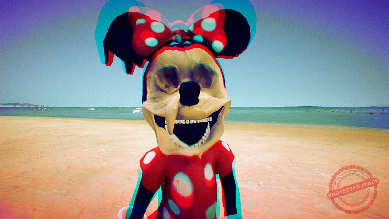 GTA 5 Mods Scary Minnie Mouse