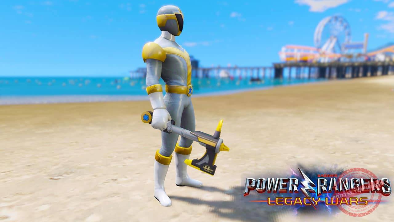 GTA 5 Mods Titanium Lightspeed Rescue Power Rangers Legacy Wars