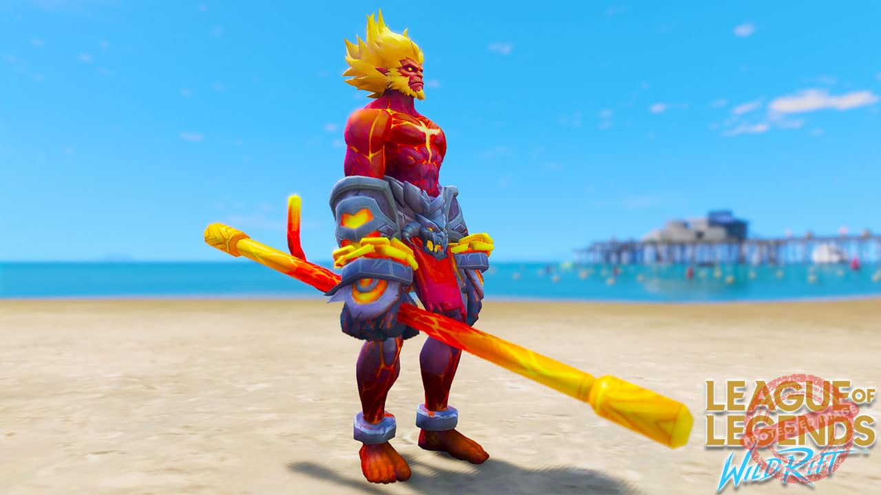 GTA 5 Mods Volcanic Wukong LOL Wild Rift