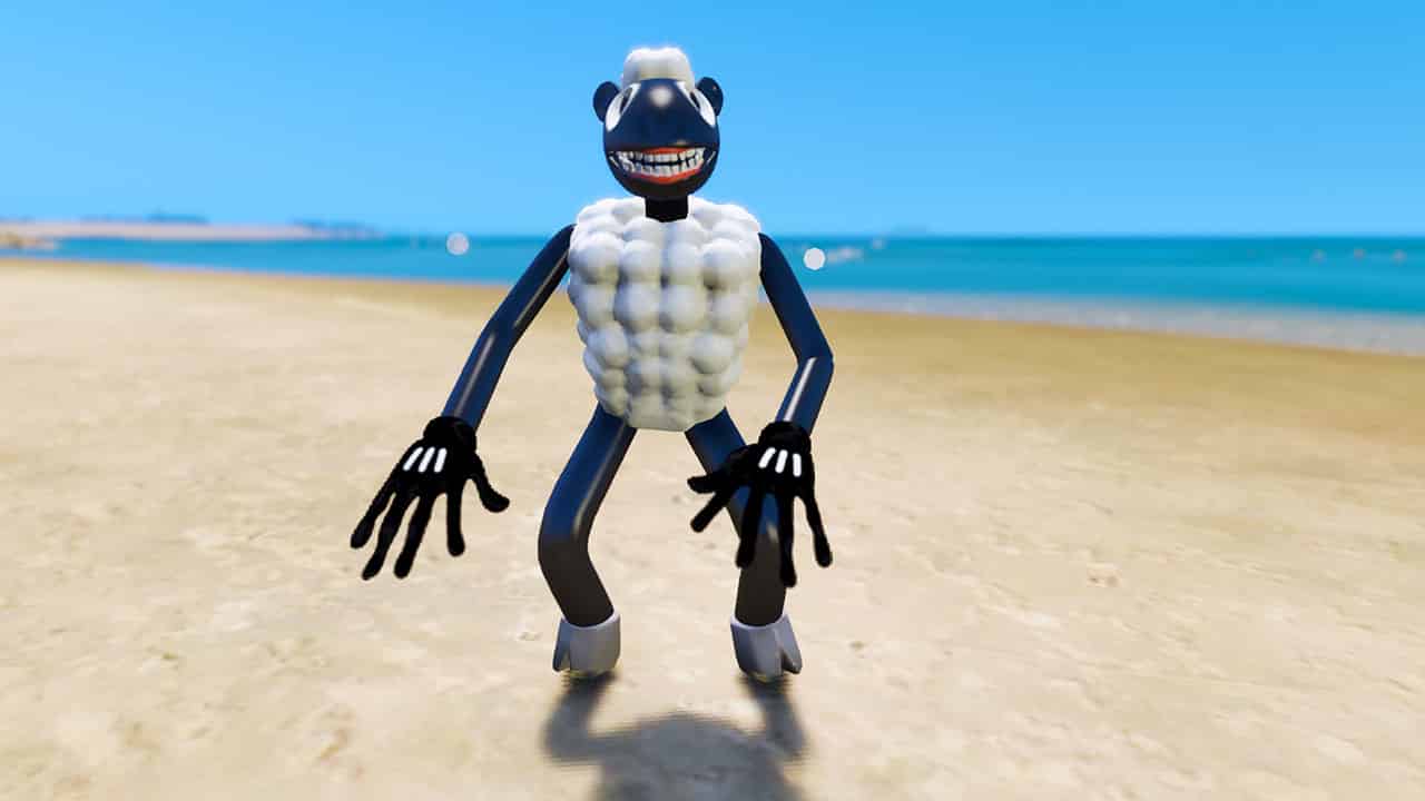 GTA 5 Mods Cartoon Sheep