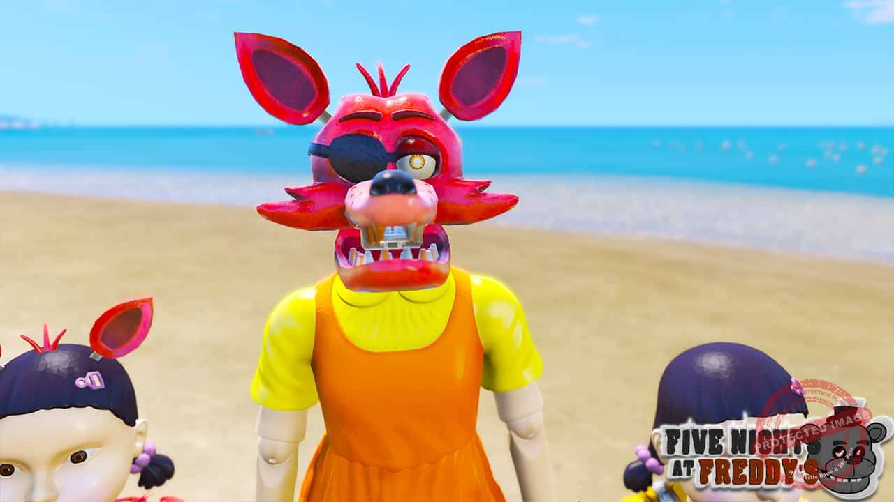 GTA 5 Mods FNAF Squid Game Doll Bundle
