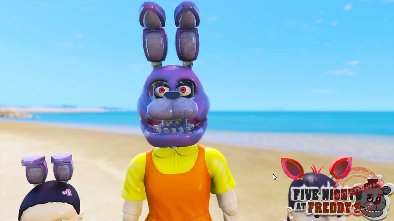 GTA 5 Mods FNAF Squid Game Doll Bundle