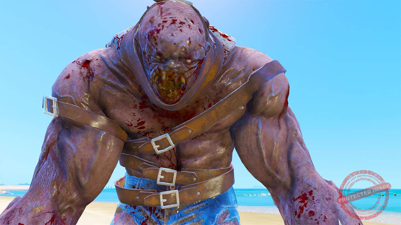 GTA 5 Mods Zombie HULK V2