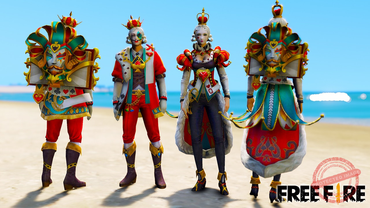 GTA 5 Mods Free Fire Jeweled Hearts Bundle
