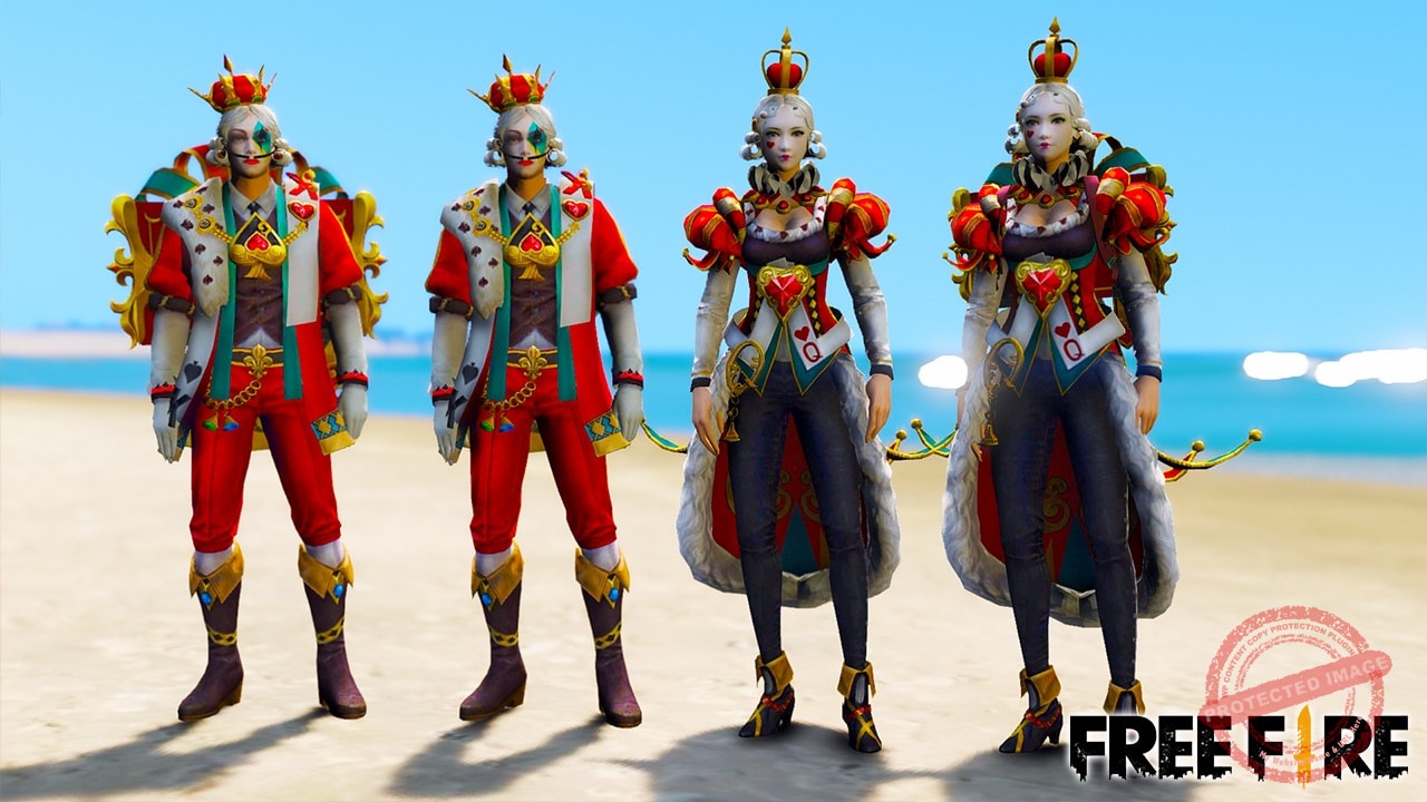 GTA 5 Mods Free Fire Jeweled Hearts Bundle