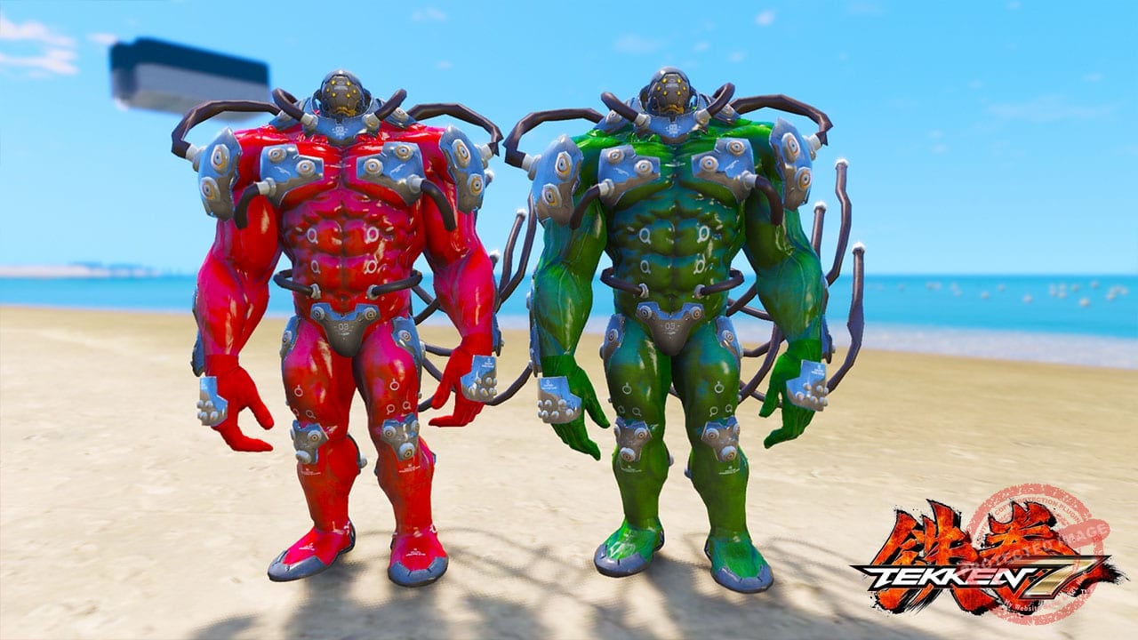 GTA 5 Mods Gigas in Tekken 7