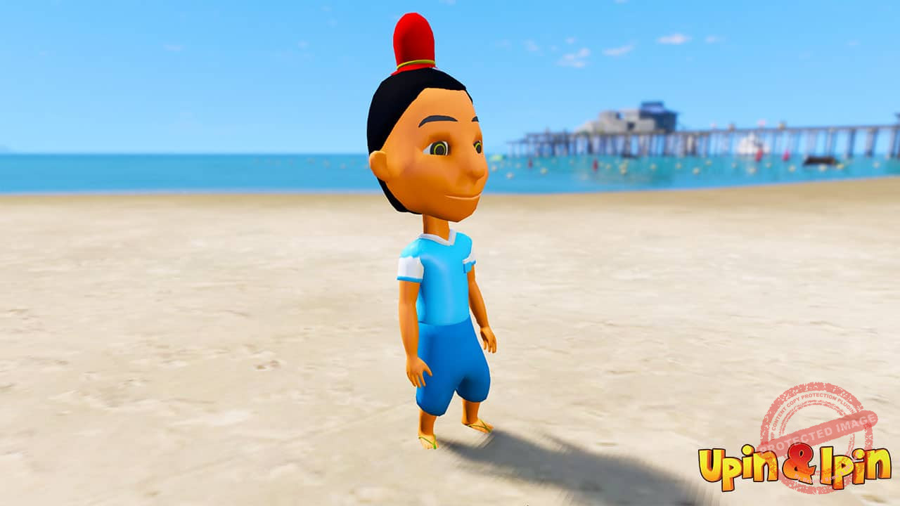 GTA 5 Mods Jarjit in Upin & Ipin