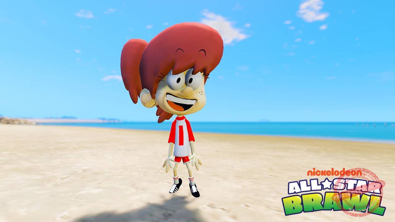 GTA 5 Mods Lynn Loud Nickelodeon All Star Brawl