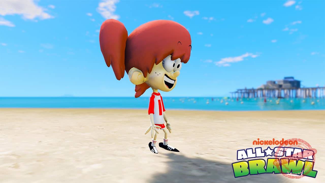 GTA 5 Mods Lynn Loud Nickelodeon All Star Brawl