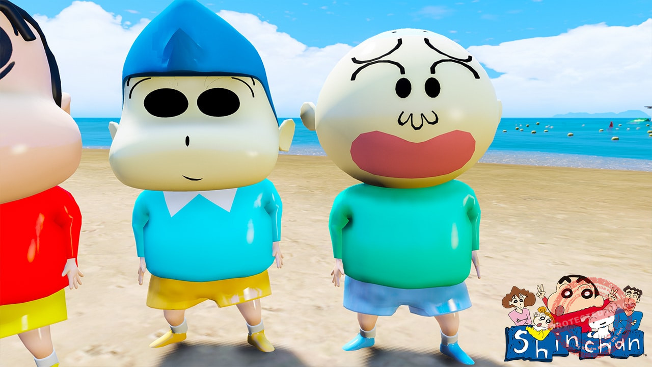 GTA 5 Mods Shin chan and Friends Bundle
