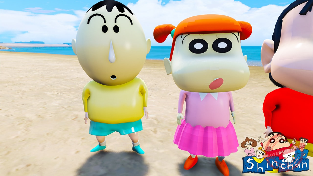 GTA 5 Mods Shin chan and Friends Bundle