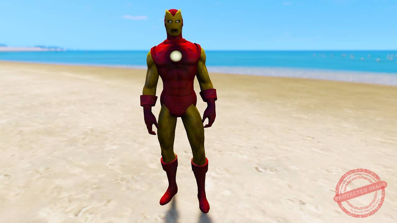 GTA 5 Mods Zombie Iron Man