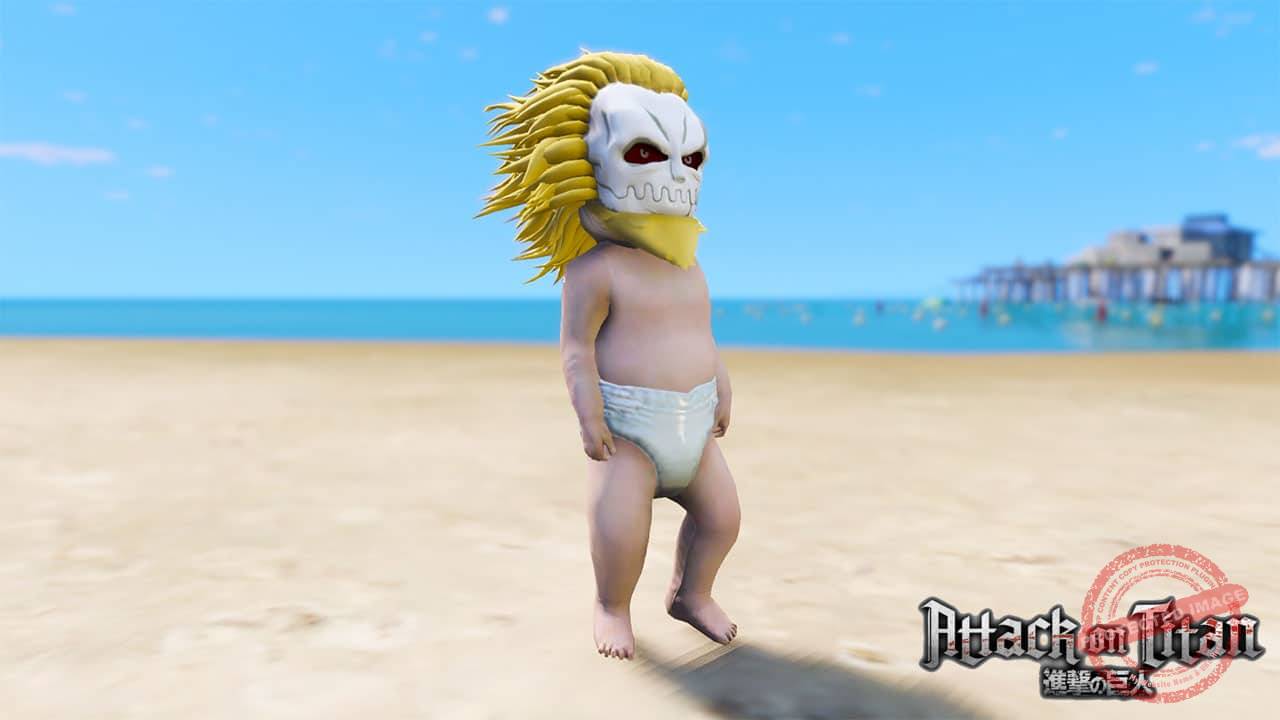 GTA 5 Mods Baby Porco Jaw Titan