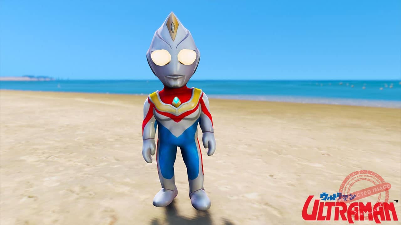 GTA 5 Mods Baby Ultraman Dyna