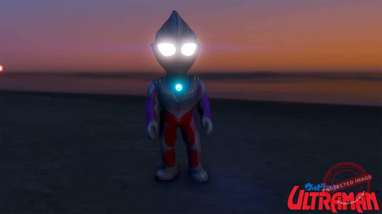 GTA 5 Mods Baby Ultraman Tiga