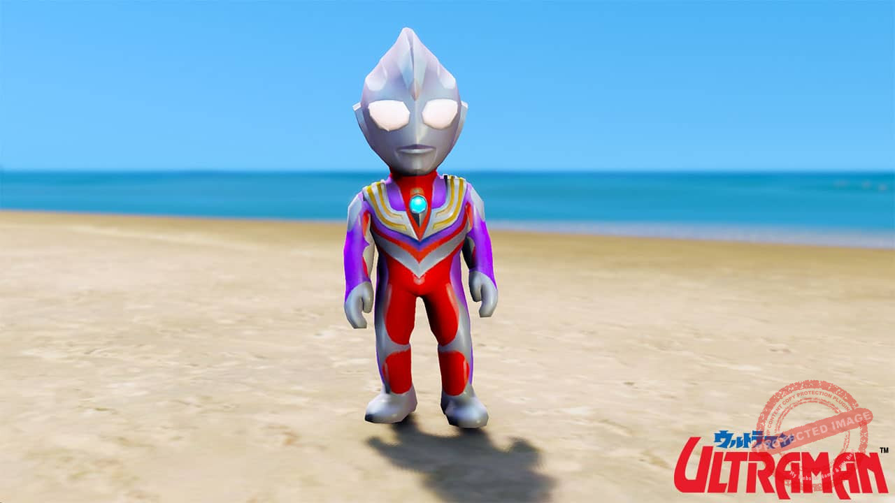 GTA 5 Mods Baby Ultraman Tiga