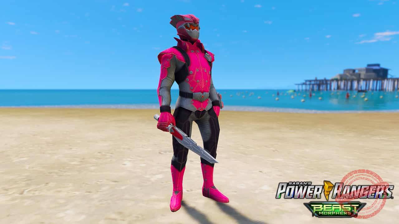 GTA 5 Mods Blaze Ranger Power Rangers Beast Morphers
