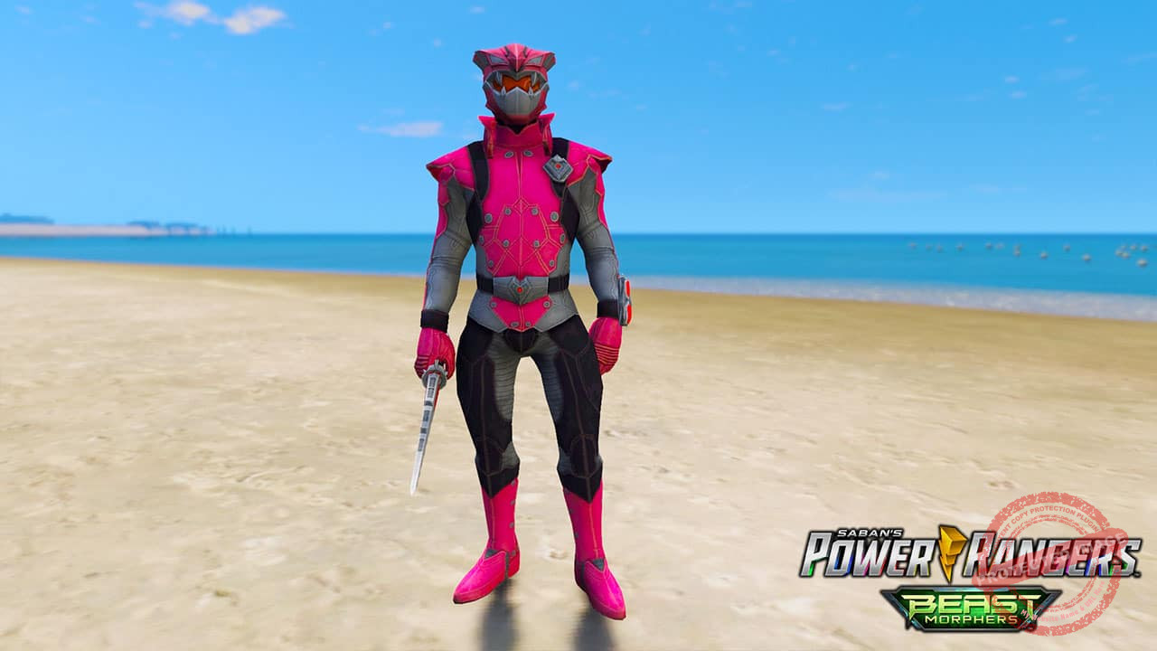 GTA 5 Mods Blaze Ranger Power Rangers Beast Morphers