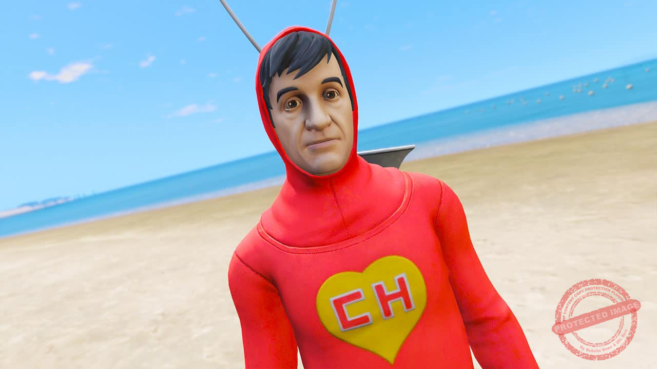 GTA 5 Mods El Chapulin Colorado