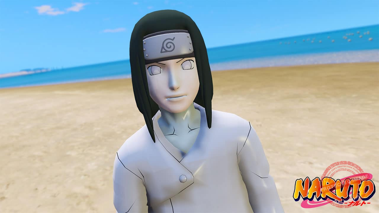 GTA 5 Mods Neji Hyuga Naruto
